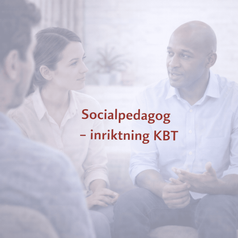 Socialpedagog- inriktning KBT
