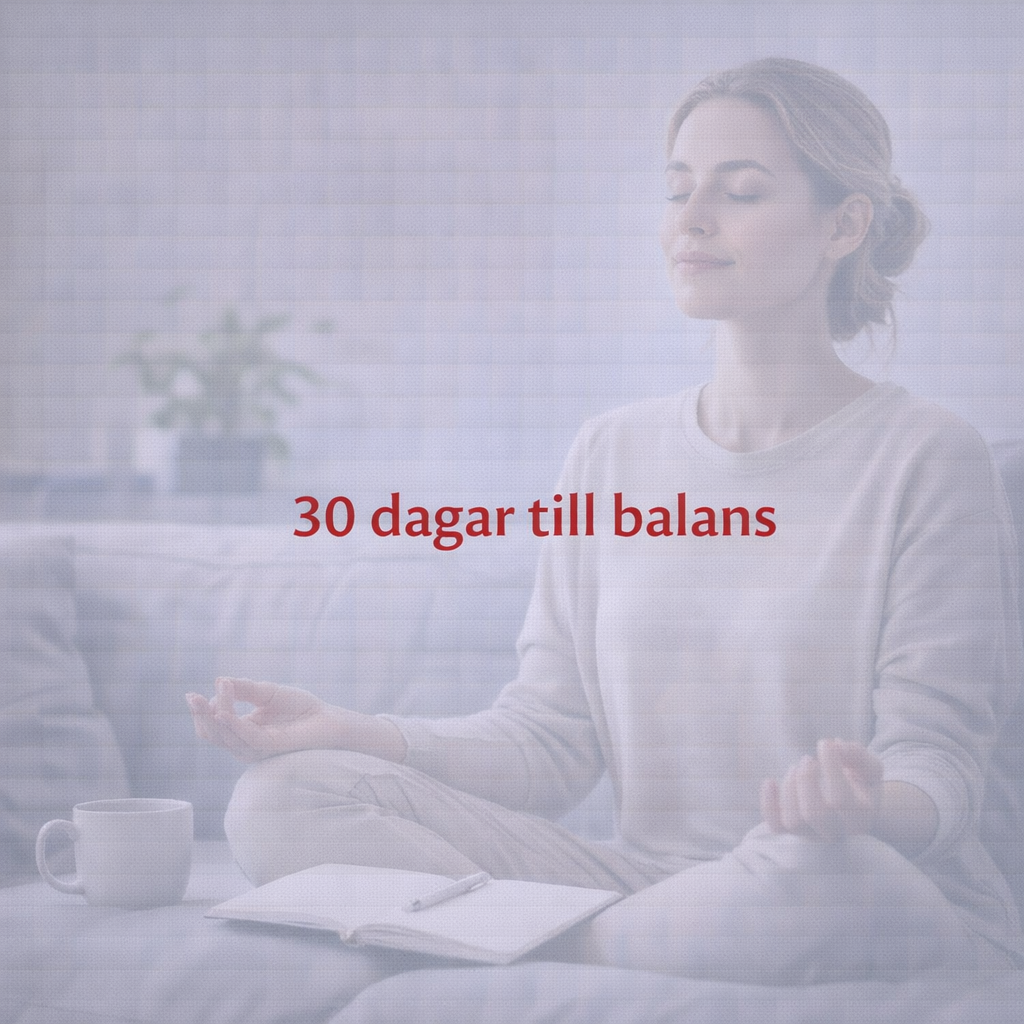 30 dagar till balans